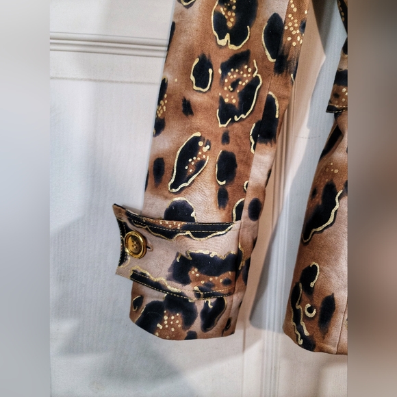 Cache Animal Print Jacket Size S - Picture 3 of 13